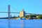 Concrete Silos by Talmadge Bridge