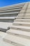 Concrete Stairs in modern amphitheater