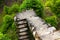 Concrete stairs, Tin mine Rolava, Prison camp Sauersack, Czech Republic