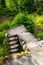 Concrete stairs, Tin mine Rolava, Prison camp Sauersack, Czech Republic