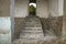 Concrete stairs at village household