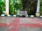 Concrete or Stone Chair inside the Mysore Zoo for People sit and relax