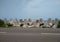 Concrete tetrapods, Kerala coastline, seascape view