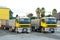 Concrete trucks