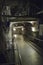 Concrete walkway within the dam, Hoover Dam, Arizona, Nevada