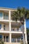 Condo Balconies and Palm Tree