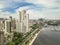 Condominiums lined along Roxas Boulevard, one of the most well known avenues in Metro Manila