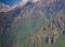 Condors above the Colca canyon at Condor Cross or Cruz Del Condor viewpoint, Chivay, Peru