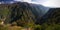 Condors above the Colca canyon at Condor Cross or Cruz Del Condor viewpoint, Chivay, Peru