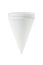 Cone shape disposable paper cups