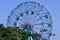Coney Island famous landmark - Wonder Wheel Ferris Wheel