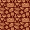 Confectionery seamless pattern
