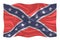 Confederate Silk Flag