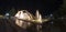 Confederation Arch Fountain at Night, Kingston