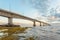 Confederation Bridge linking Prince Edward Island with mainland
