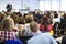 Conference Ideas. Male Lecturer Speaking In Front of the Group of People