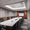 A conference room utilizing cutting-edge, interactive surfaces for collaborative tech advancements3