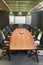 Conference Table w/Blank Whiteboard - vertical