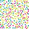 Confetti seamless pattern.