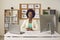 Confident african american business woman secretary at desk office portrait