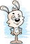 Confident Cartoon Male Rabbit