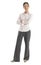 Confident Mid Adult Businesswoman Standing Arms Crossed