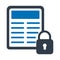 Confidential file Isolated Vector icon which can easily modify or edit