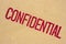 Confidential Stamp