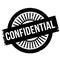 Confidential stamp rubber grunge