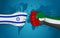 Conflict between Israel and United Arab Emirates. Israel-United Arab Emirates relations. Israel versus United Arab Emirates.