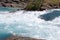 Confluence of Baker River and Nef River, Patagonia, Chile