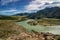 The confluence of the Chui and Katun rivers in the Altai Mountains, Russia