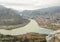 confluence of the Kura and Aragvi rivers Mtskheta Georgia