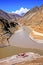 Confluence of Sindhu (Indus) and Zanskar Rivers in Ladakh