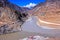 Confluence of Sindhu (Indus) and Zanskar Rivers in Ladakh