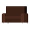 Confortable sofa isolated icon