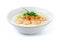 Congee Shrimps ,Rice Porridge served slice ginger