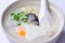 Congee, the traditional Chinese breakfast