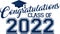 Congratulations Class of 2022 Blue