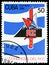 Congress symbol, Cuban Communist Party, 4th congress serie, circa 1991