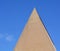 Conical roof of a brick, The parliament building, Vaduz