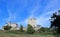 Conisbrough Castle on the first day of Autumn.