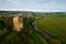 Conna Castle in county Cork, Ireland, is a ruined five storey square tower house about 85 feet tall built in 1550