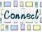 Connect Social Networking Interconnection Communication Concept