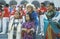 Connie Stevens with Children, Memorial Day, Los Angeles, California