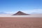 Cono de Arita in Salar of Arizaro at the Puna de Atacama, Argentina