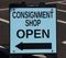 Consignment Shop sign