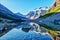 Consolation Lakes and Mount Quadra Landscape, Banff National Park Alberta Canada