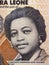 Constance Cummings-John a portrait from Sierra Leonean money