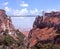 Constantine, the City of Bridges - Algeria. The view bridge view from below